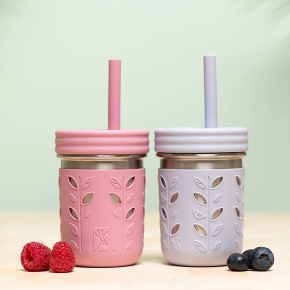 🍹ELK & FRIENDS // Stainless Steel 10oz Drinking Tumbler in pink - Picture 2 of 5